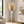 Tall White Silver Gold Metal Floor Vase with Metallic Finish for Modern Home Decor 14x14x106.7 cm