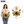 Floral Metal Wall Clock, 24