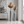 Set of 2 Silver Metal Floor Vases with Modern Minimalist Design, Tall Decorative Accent for Living Room or Entryway, 15x15x107cm & 14x14x95cm