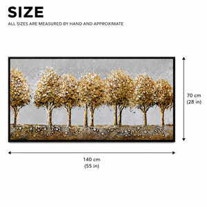 Textured Handmade Abstract Wall Art in Neutral Tones, 70x140 cm – Premium Modern Home Decor Canvas Panel