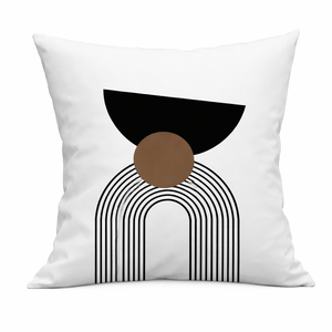 3 Pc Black White Accent Cushion Covers by Sona Casa