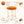 2 Piece Brown Stool with Gold Stand by Sona Casa