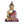 Buddha Statue in Golden, Meditative Pose by Accent Collection Home Decor