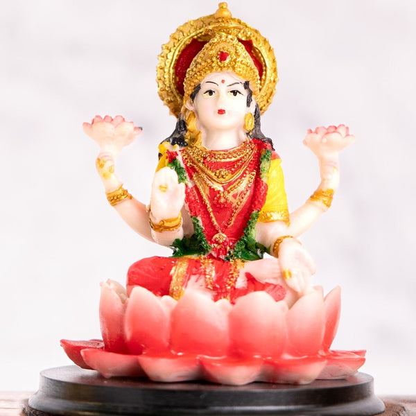 Small Laxmi Ganesh Idols, Indian Hindu God Idols, Mini Statues for Pooja Room, Mandir Decor for Diwali, Housewarming Gift