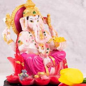 Ganesha Statue, Hindu God Idol, Ganesh Statue, Pooja Room Décor by Accent Collection Home Decor