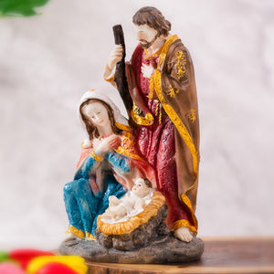 Christian Statue, Jesus Family Joseph Mary Statue, Christianity Decor, Prayer, Religious Statues, Home Décor, Christmas, Jesus Birth Figurine by Accent Collection Home Decor