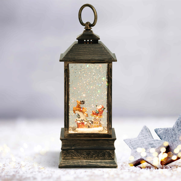 Cute Christmas Snowball Lantern with Lights and Music, LED Light, Unique Gift by Accent Collection Home Decor