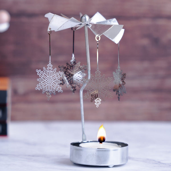 Spinning Top, Tealight Candle Holder