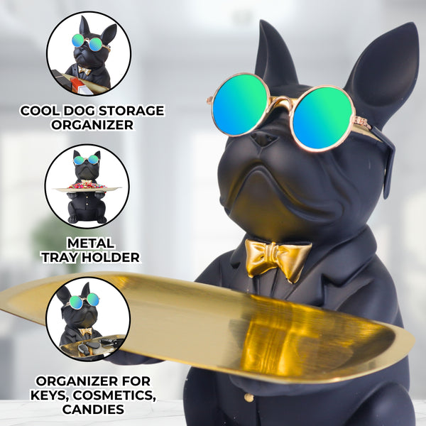 Creative Storage Tray, Cute Dog, Jewelry Holder, Kitchen Decor, Key Holder, Gift for Dog Lovers