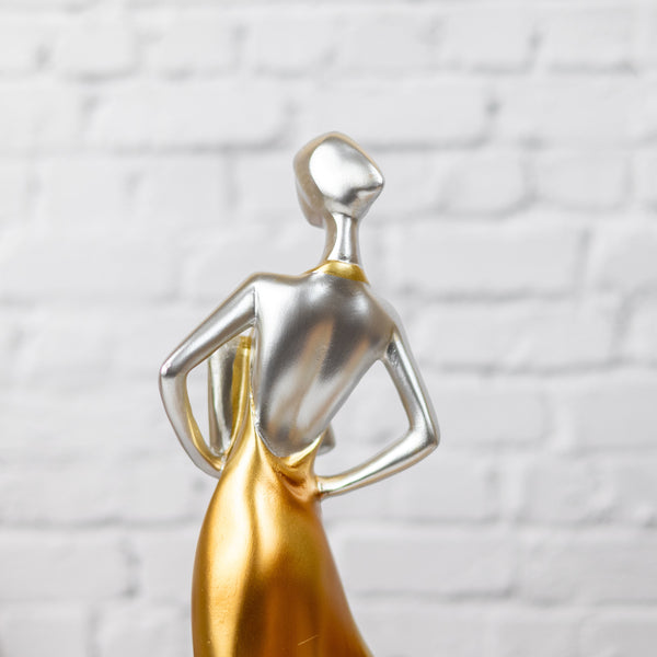 Decorative Bottle Holder, Golden Bottle Holder, Housewarming or Festive Gift by Accent Collection