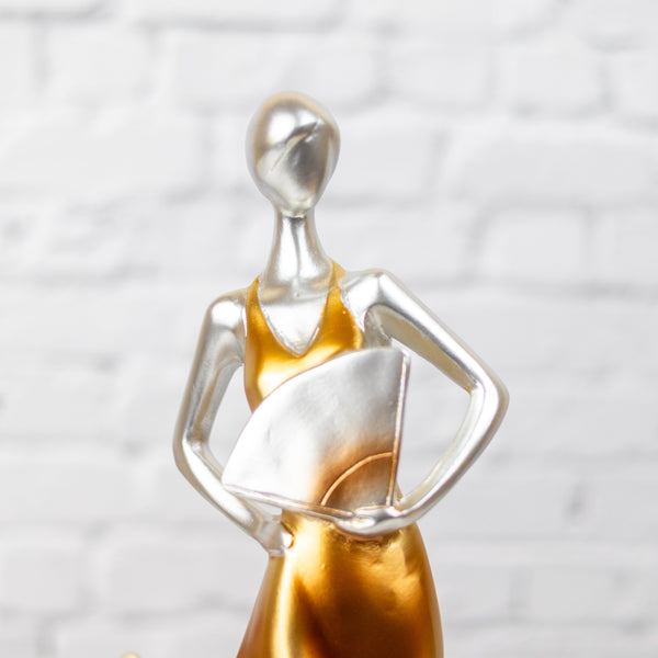 Decorative Bottle Holder, Golden Bottle Holder, Housewarming or Festive Gift by Accent Collection