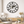 Round Metal Wall Clock, Black Embedded World Map, 24