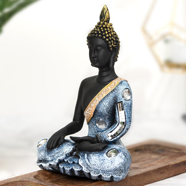 Exquisite Buddha Statue - Durable Indoor Decoration for Home, Office, Prayer Room, Study Room, Meditation Room, or Yoga Studio