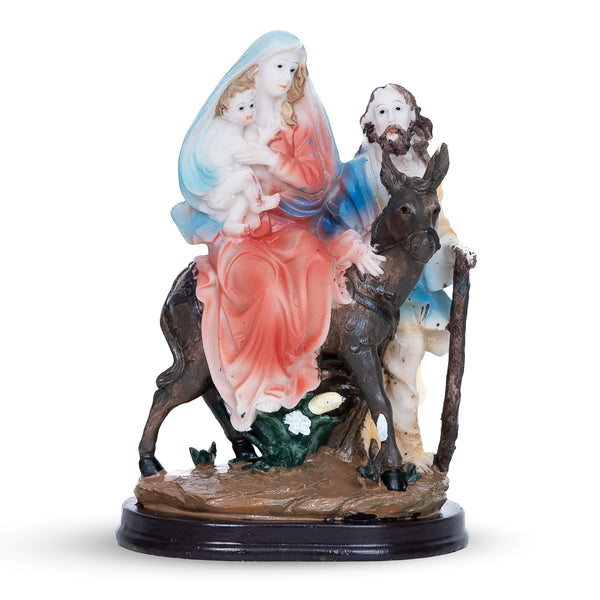 Sacred Heart Jesus, Mary, Joseph Figurine, 8" Catholic Home Decor Set