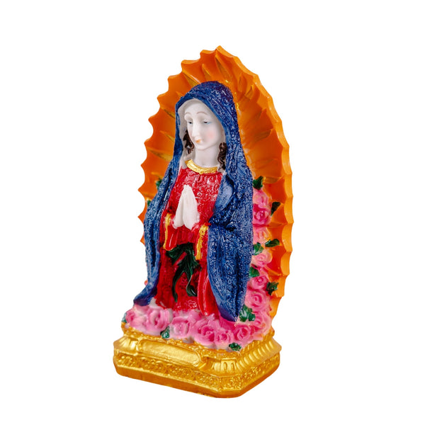 Virgin Mary Figurine, Mother Mary Statue, Statue of Mary, Christian Decor, Gift for Mom, Gift for Dad, Religious Gift, Catholic Faith Decor for Church, Prayer Altar, Prayer Room, Living Room, Bedroom