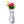 Abstract White Ceramic Vase, Fresh Flower Vase, Bud Vase, Golden Lines, Decorative Vase for Tabletop, Countertop, Living Room, Bedroom, Office