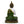 White Polyresin Small Buddha Statue For Positive Energy & Zen Home Decor - Meditation & Self Love Healing Figurine