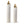 2 Piece White Gold Tall Vases, Indoor Decorative Vases for Living Room, Hallway, Home Decor Large 32 inch Medium 28 inch