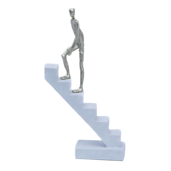 Abstract Statue, Inspirational Motivational Art, Top of Stairs Sculpture, Success and Growth, Modern Minimalist Decor, Office Decor, Home Decor, Living Room Decor, Housewarming Gift, Gift for Students