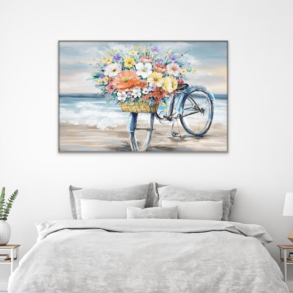 Original Spring Blossom Art - Textured Floral Painting on Canvas, Contemporary Large Wall Art, Home Decor, Housewarming & Mother's Day Gift by Accent Collection