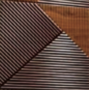 3D PVC Wall Panel, Brown Wood Finish, Textured Art Deco, Living Room, Office, Home Decoration by Sona Casa