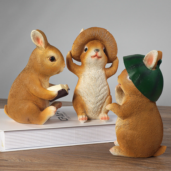 Charming Bunny Trio by Accent Collection