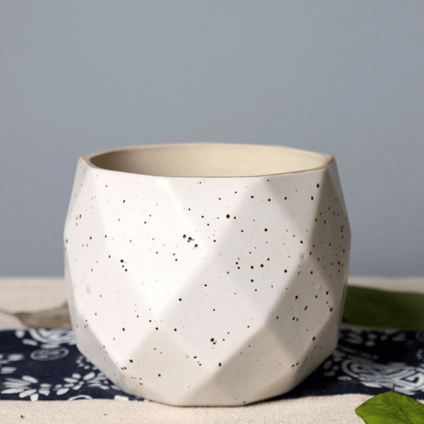Cute Small Geometrical Vase/Planter by Accent Collection Home Decor