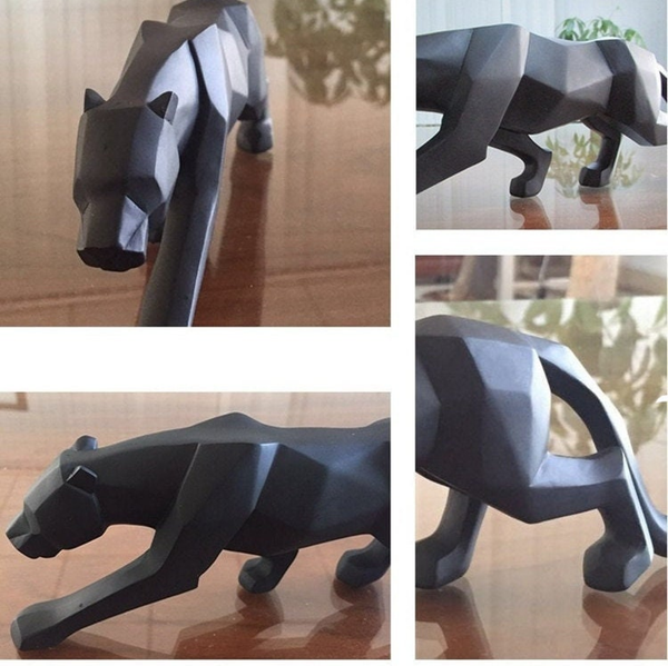 Decorative Panther Statue for Home Decor Desk Decor Animal Figurine by Accent Collection Home Decor