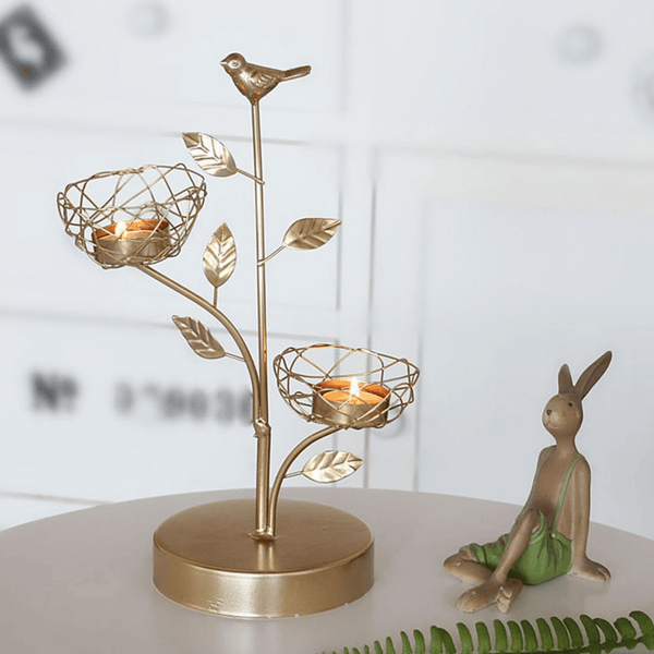 Metal Tree Candle Holder for Tea Party by Accent Collection Home Decor