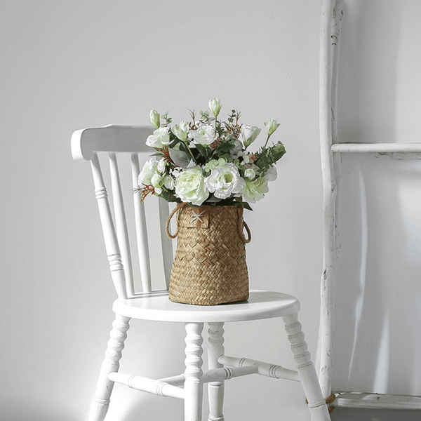 Woven Small Basket for Dry Flowers by Accent Collection Home Decor